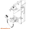COLUMNA DUCHA TERMOSTATICA DIKARA DAMIXA MEDIDAS