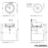 FLAMINIA DOPPIO ZERO MEDIDAS