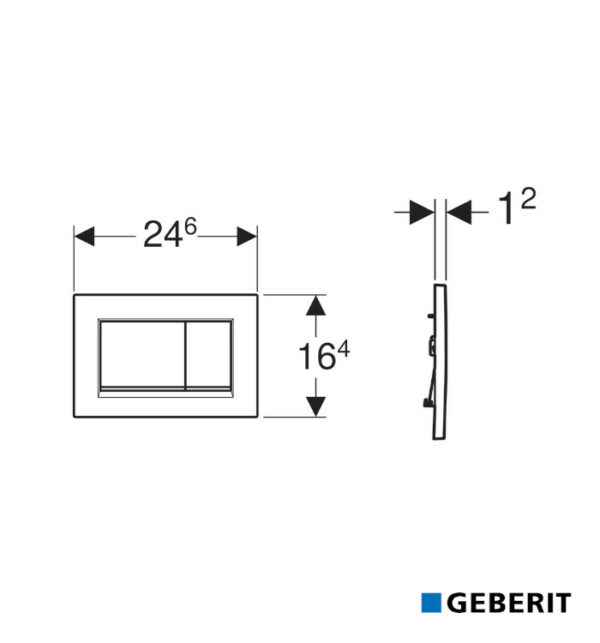 SIGMA30 GEBERIT MEDIDAS