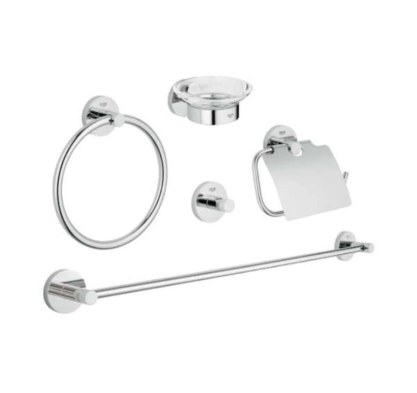 PACK ACCESORIOS 5 EN 1 GROHE ESSENTIALS