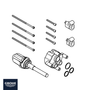 SET DE EXTENSION UNIVERSAL MEZCLADORES GROHE RAPIDO SMARTBOX