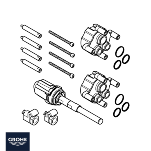 SET DE EXTENSION UNIVERSAL MEZCLADORES GROHE RAPIDO SMARTBOX