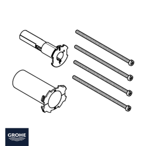 SET DE EXTENSION UNIVERSAL TERMOSTATOS DE DOS MANDOS GROHE RAPIDO SMARTBOX