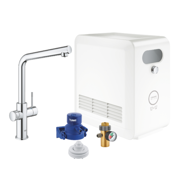 STARTER KIT CAÑO EN L BLUE PROFESSIONAL GROHE