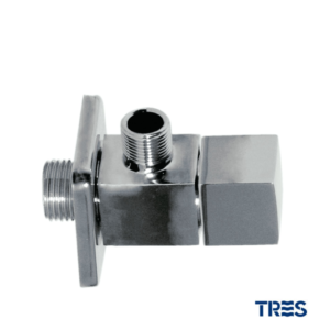 LLAVE DE REGULACION CUADRADA TRES GRIFERIA 