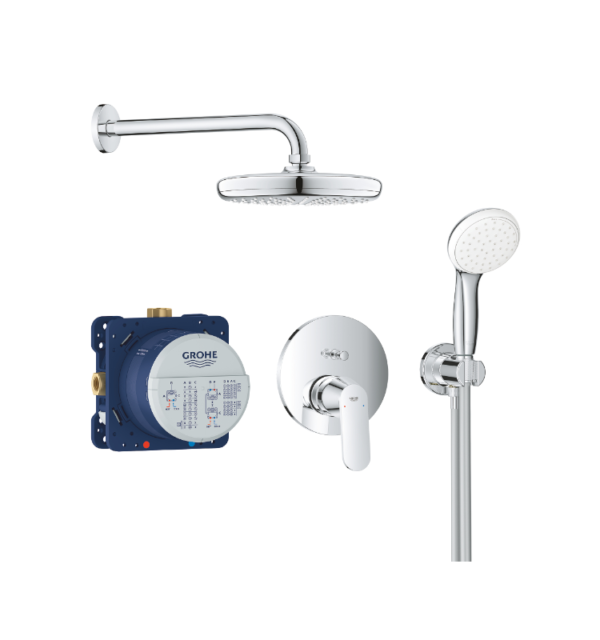 CONJUNTO DUCHA TEMPESTA 210 EUROSMART COSMOPOLITAN GROHE