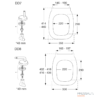 ASIENTO Y TAPA INODORO CODE PRESSALIT