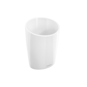 VASO ENCIMERA SAKU COSMIC BLANCO BRILLO