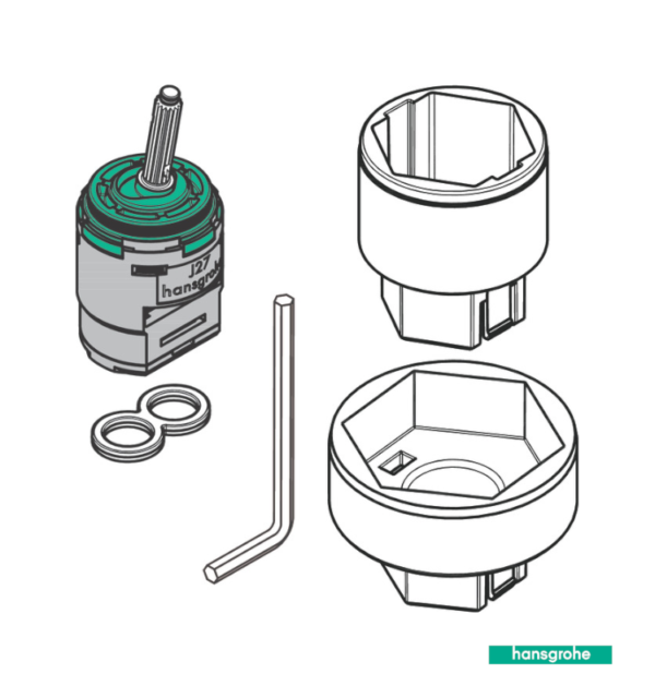 CARTUCHO MONOMANDO JOYSTICK HANSGROHE