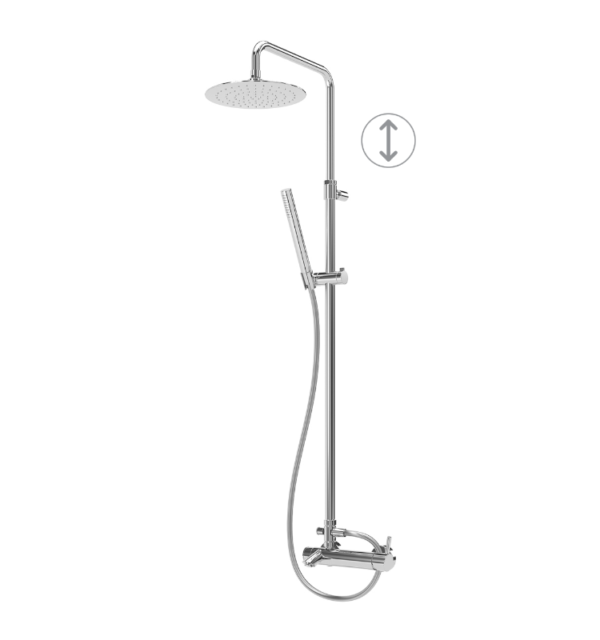 COLUMNA BAÑO DUCHA AJUSTABLE ALTURA INFANTE BRUMA