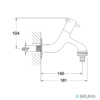 MEDIDAS GRIFO PARA JARDIN TRIBO BRUMA