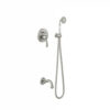 KIT BAÑO-DUCHA MONOMANDO EMPOTRADO TECHO MONOCLASIC TRES GRIFERIA ACERO