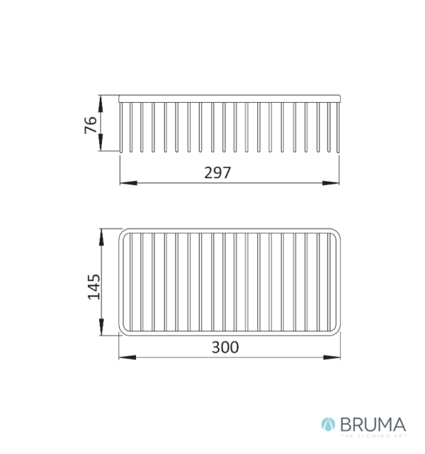 MEDIDAS JABONERA BAÑO DUCHA BRUMA