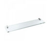 REPISA CRISTAL TRANSPARENTE 600mm LOFT TRES GRIFERIA