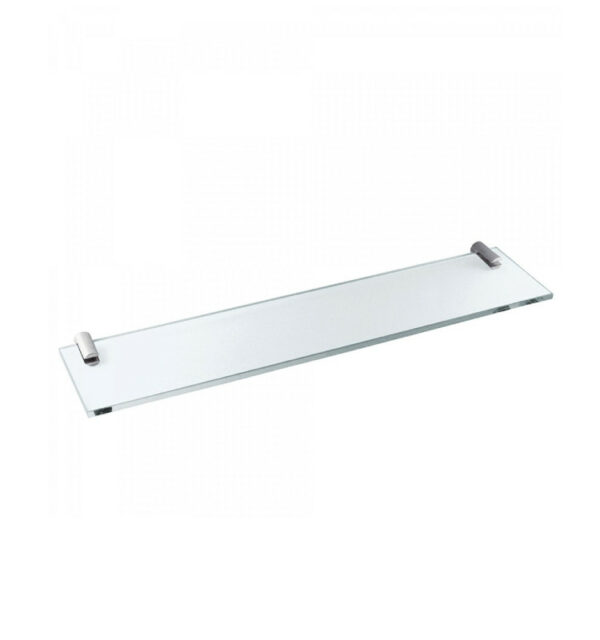 REPISA CRISTAL TRANSPARENTE 600mm LOFT TRES GRIFERIA