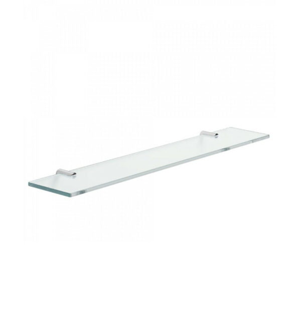 REPISA CRISTAL TRANSPARENTE 600mm LOFT TRES GRIFERIA