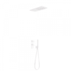 KIT DUCHA TERMOSTATICO EMPOTRADO BLOCK SYSTEM PROJECT TRES BLANCO MATE