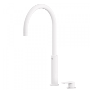 MONOMANDO LAVABO DE REPISA PROJECT TRES GRIFERIA BLANCO MATE