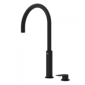 MONOMANDO LAVABO DE REPISA PROJECT TRES GRIFERIA NEGRO MATE