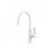 MONOMANDO LAVABO CAÑO ALTO PROJECT TRES GRIFERIA BLANCO MATE