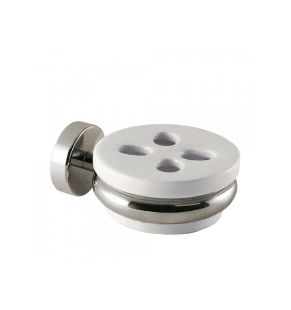 PORTACEPILLOS DE PARED CERAMICO ACERO MAX CLASS TRES GRIFERIA