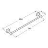 TOALLERO LAVABO 60cm SUPERINOX ROCA