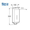 DISPENSADOR JABON LIQUIDO PUBLIC ROCA
