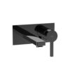 MONOMANDO LAVABO MURAL NEGRO TITANIO INSIGNIA ROCA