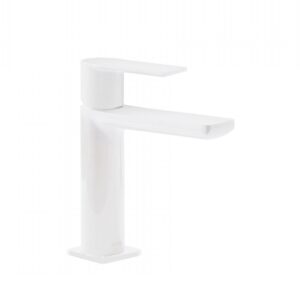 MONOMANDO LAVABO BLANCO MATE LOFT COLORS TRES GRIFERIA