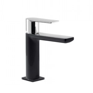 MONOMANDO LAVABO NEGRO LOFT COLORS TRES GRIFERIA