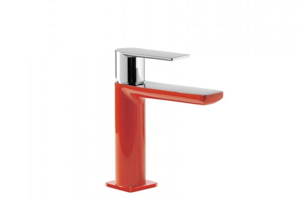 MONOMANDO LAVABO ROJO LOFT COLORS TRES GRIFERIA