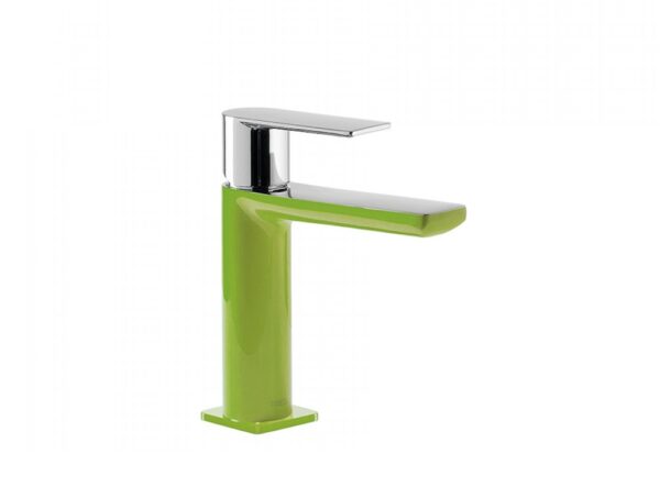 MONOMANDO LAVABO VERDE LOFT COLORS TRES GRIFERIA