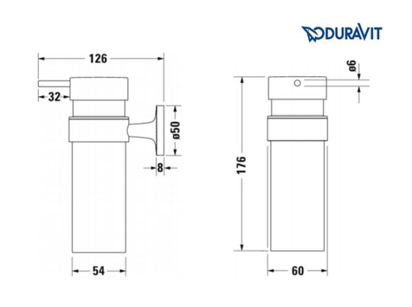 DOSIFICADOR JABON A PARED STARCK T DURAVIT