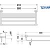 ESTANTE TOALLERO STARCK T DURAVIT