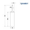 ESCOBILLERO A SUELO STARCK T DURAVIT