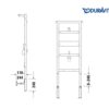 SET ALARGO 240mm DURASYSTEM DURAVIT