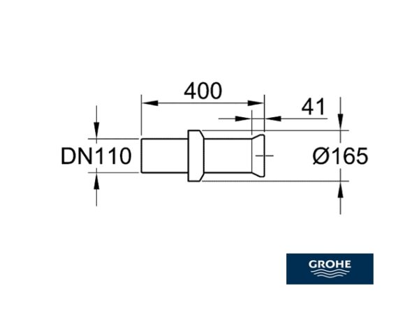 MANGUITO CONEXION INODORO GROHE