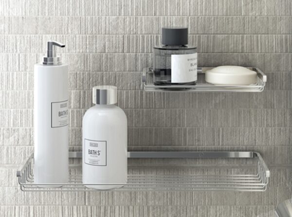 JABONERA BAÑO DUCHA REJILLA CONTAINER BATH+
