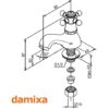 GRIFO LAVABO TRADITION DAMIXA