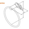 TOALLERO ANILLA ORANGE DAMIXA