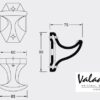 PERCHA NEOCLASICA VALADARES