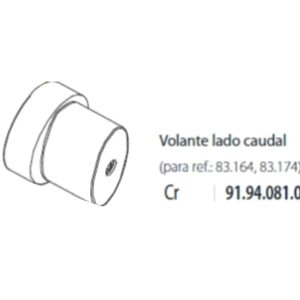 VOLANTE CAUDAL TERMOSTATICA TRES