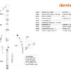MONOMANDO LAVABO-BIDE SILHOUET DAMIXA