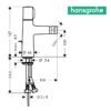 MONOMANDO BIDE TALIS SELECT S HANSGROHE