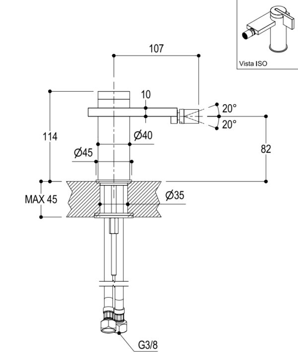 MONOMANDO BIDE DOT316 RITMONIO