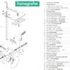 COLUMNA TERMOSTATICA SHOWERPIPE BAÑO RAINDANCE E 360 HANSGROHE