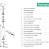 MONOMANDO BIDE TALIS S HANSGROHE