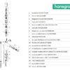 MONOMANDO BIDE TALIS SELECT S HANSGROHE