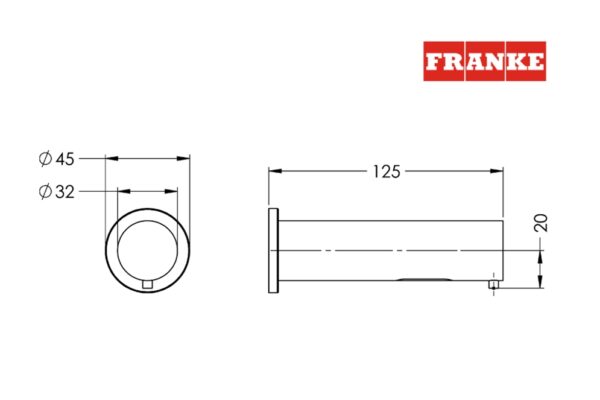 DOSIFICADOR JABON ELECTRONICO SD99-009 FRANKE