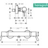 TERMOSTATICA DUCHA ECOSTAT COMFORT CARE HANSGROHE